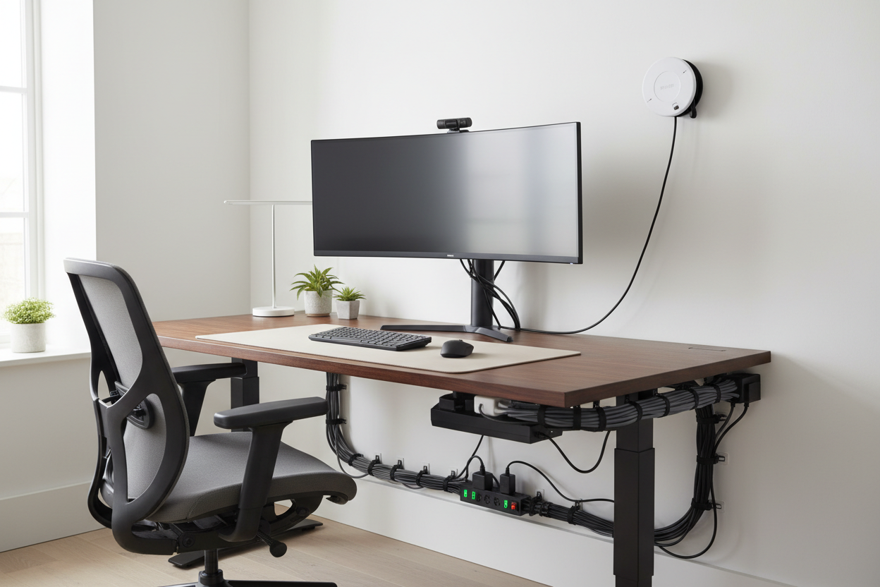 Cable Organization for Safer Workspaces