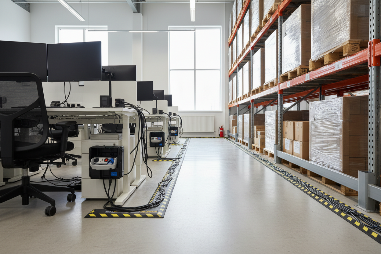 Cable Safety Guide for Busy Workspaces