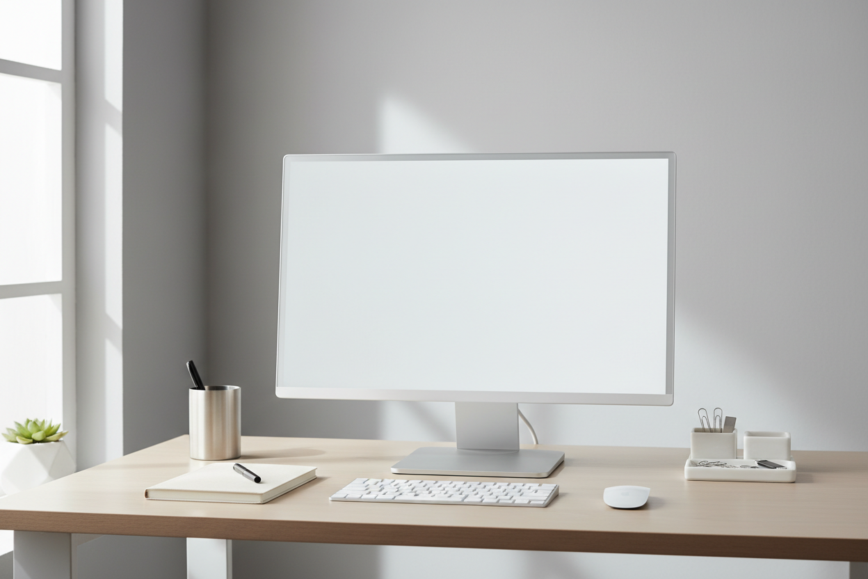 How to Set Up a Clutter-Free Office Desk in 15 Minutes