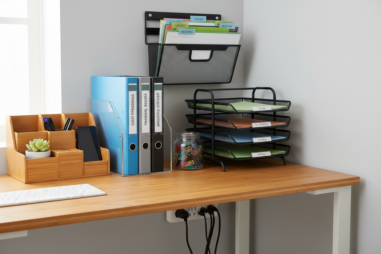 Desk Organization for Busy Professionals
