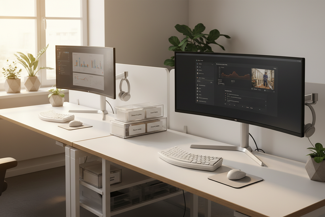 Desk Organization for Hybrid Teams