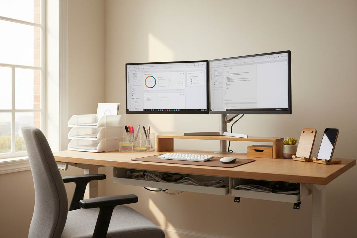 Desk Setup for Maximum Efficiency