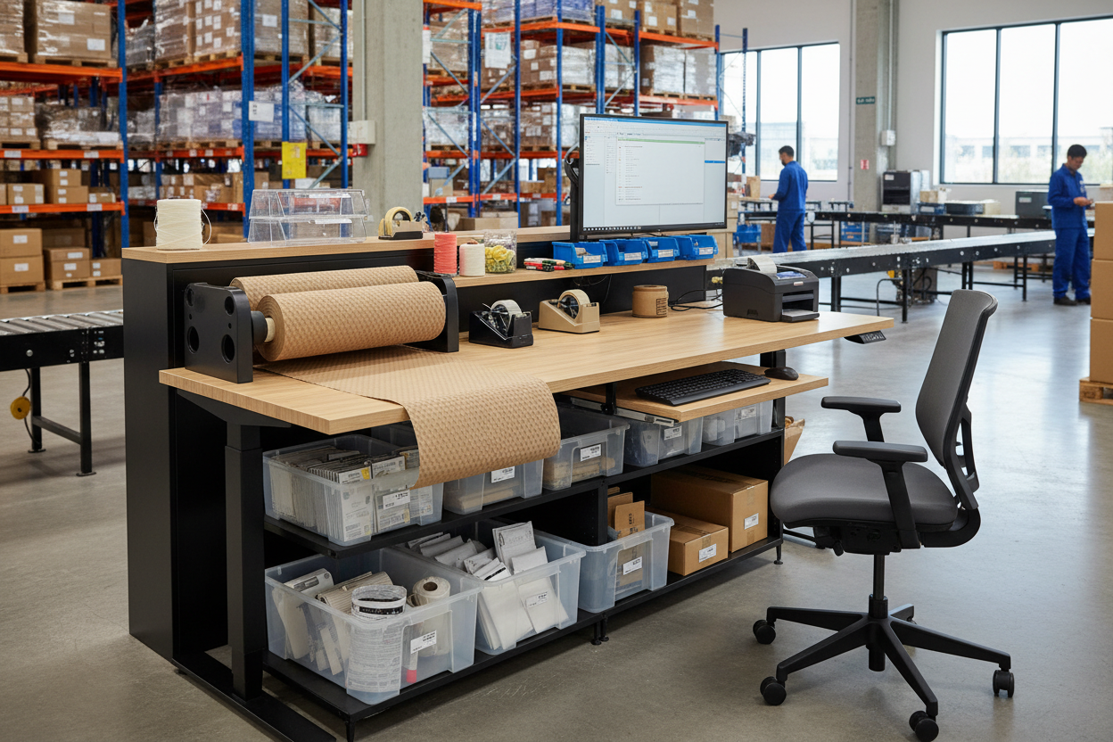 Shipping Station Layout Tips for Faster Packing and Fewer Mistakes