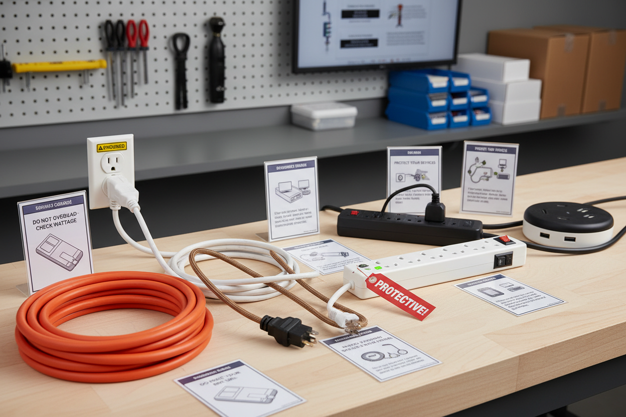 Extension Cords vs Power Strips: Safe Uses for Each