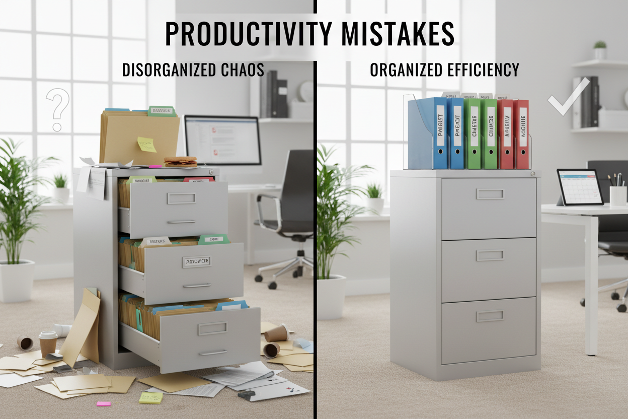 Top Filing Mistakes That Hurt Productivity