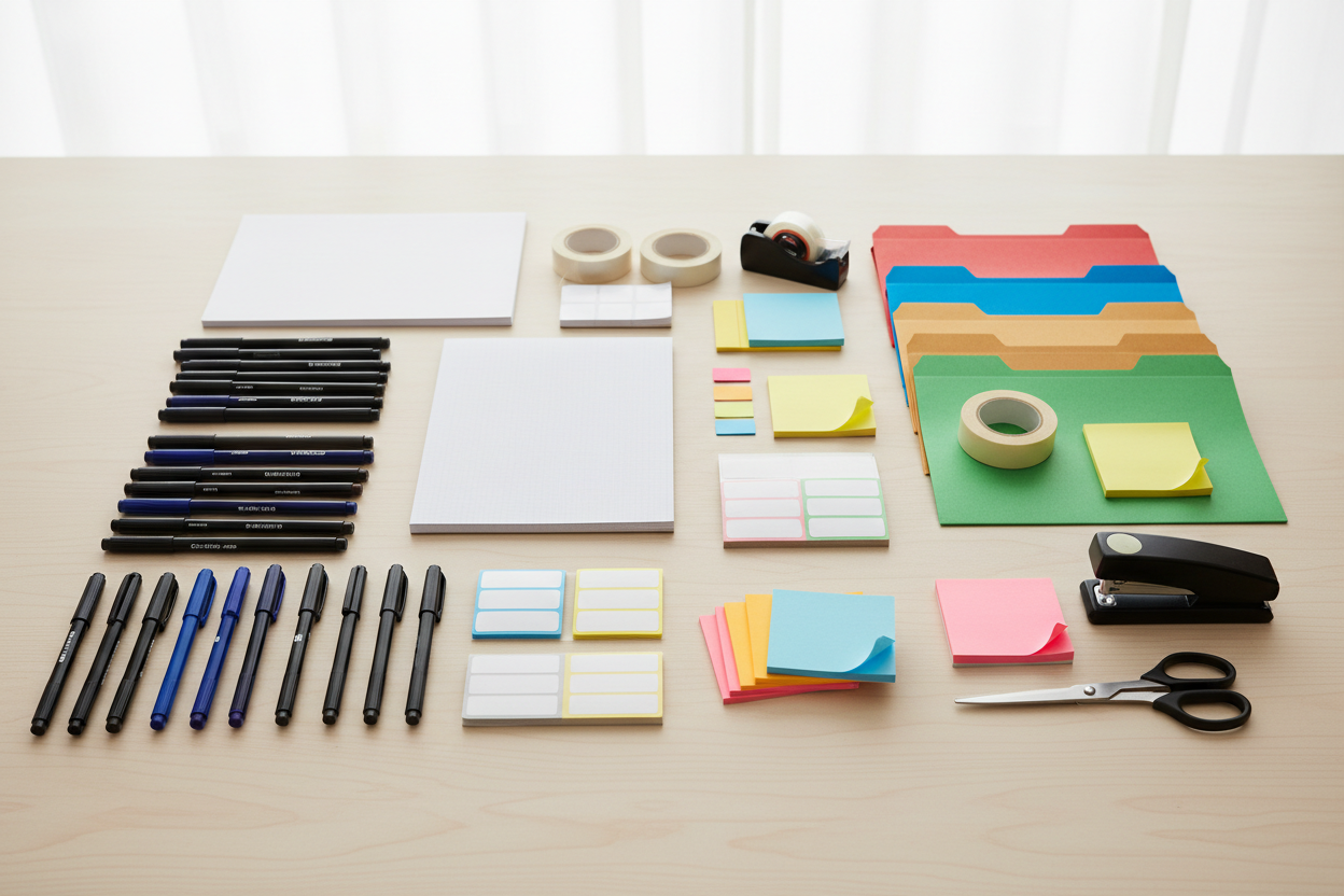 Office Supply Checklist for New Businesses