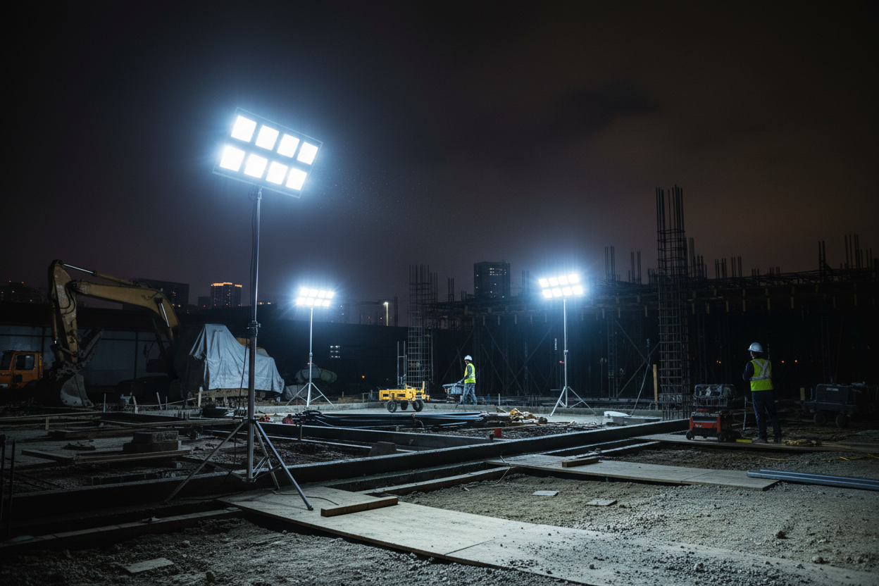 How to Choose the Right Work Lights for Job Sites