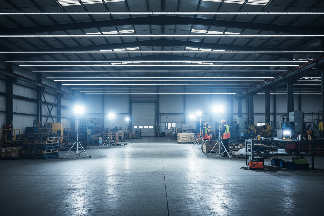 Lighting Setup Tips for Indoor Work Areas