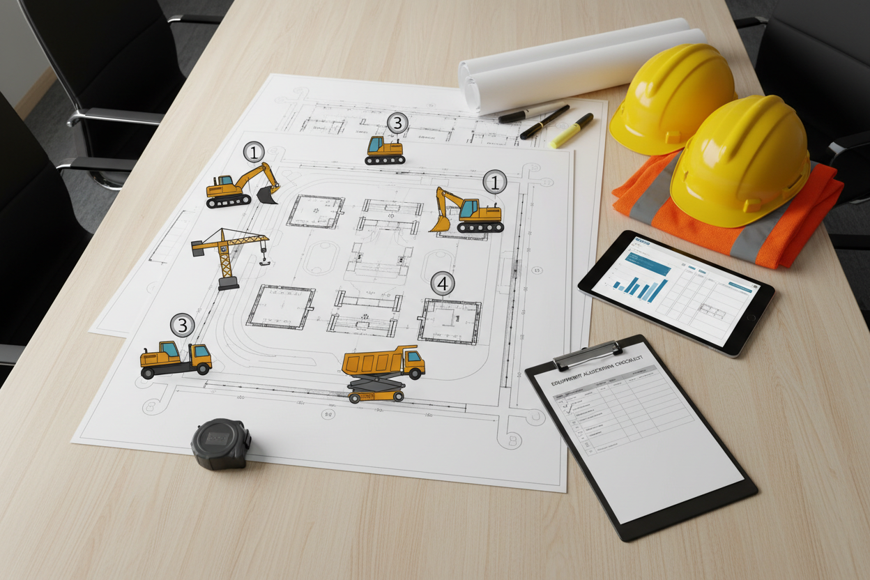 Job Site Equipment Planning Guide