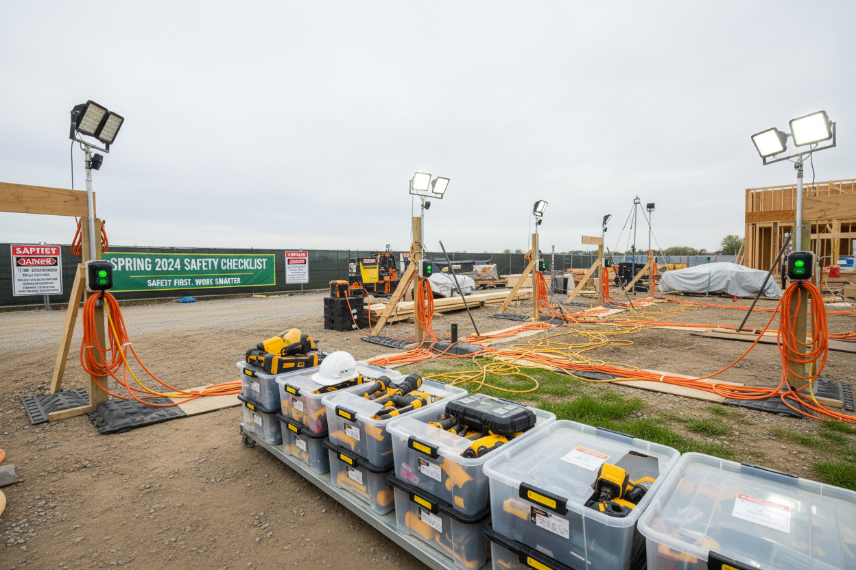 Job Site Safety Checklist for New Season