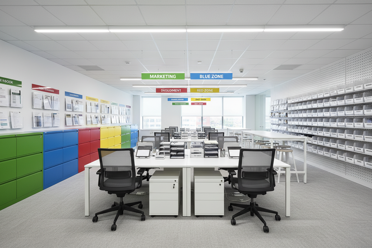 Office Organization Systems for Large Teams