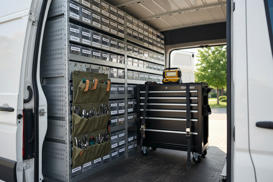 Tool Storage for Mobile Work Crews