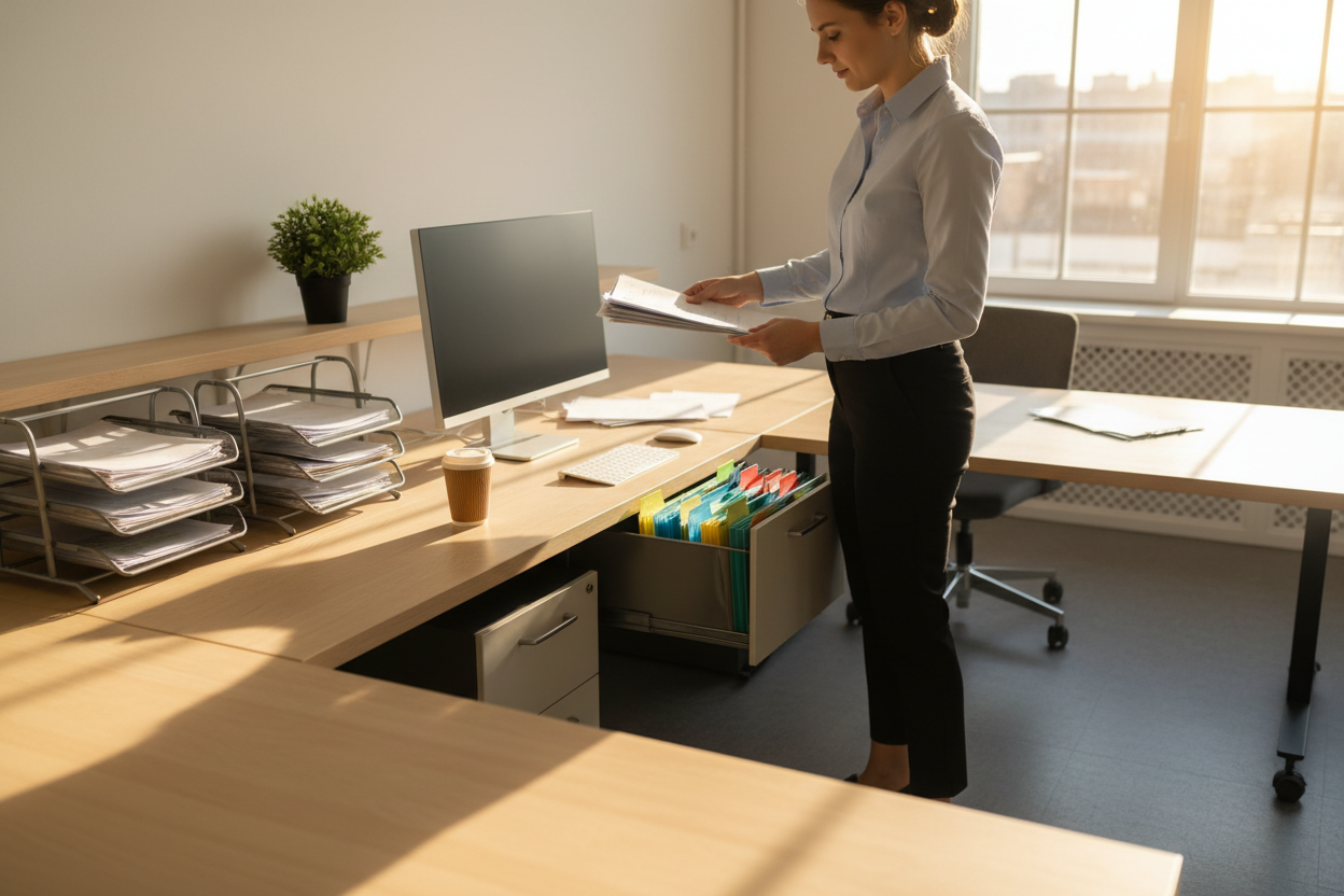 Monthly Office Organization Routine