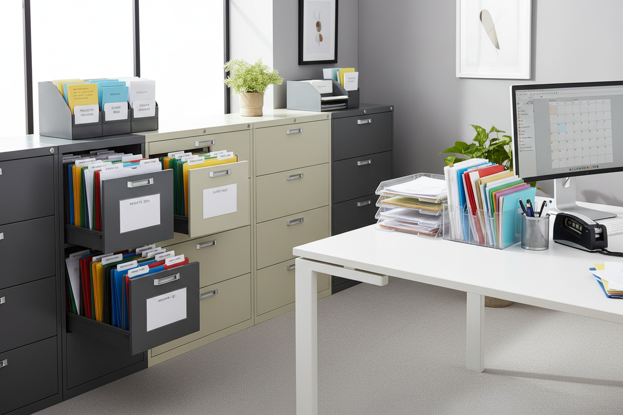 Filing System Basics for Busy Offices: What to Set Up First