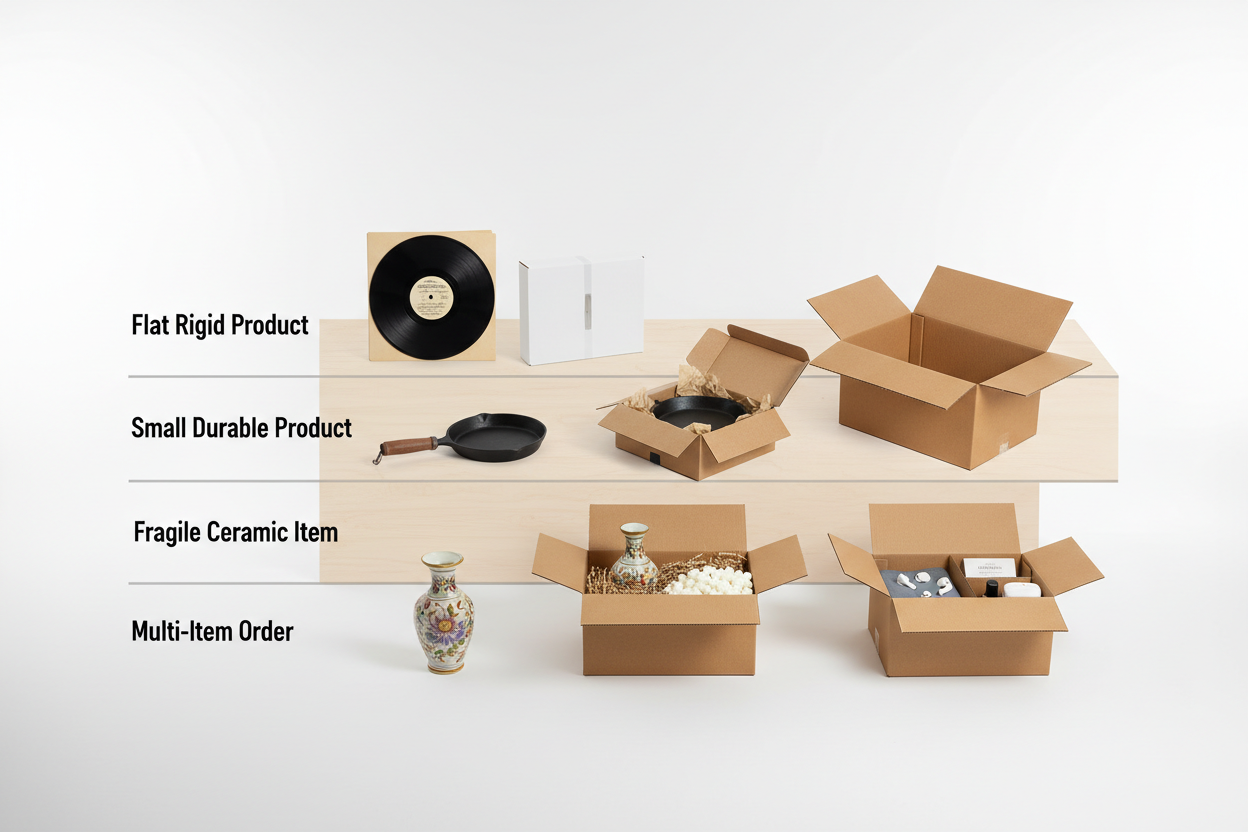 Packaging Material Selection Based on Product Type