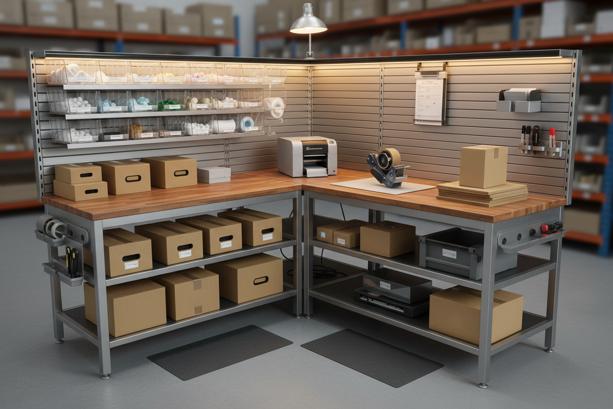 Packing Station Layouts That Improve Efficiency