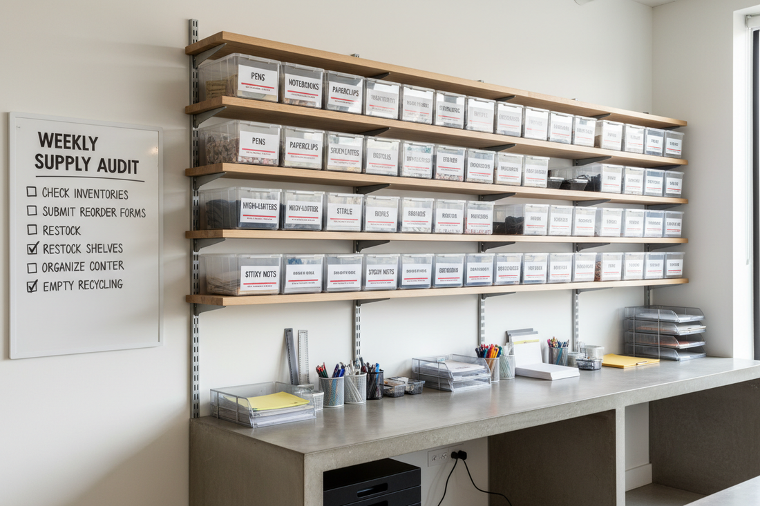 Office Supply Storage Ideas for Shared Workspaces