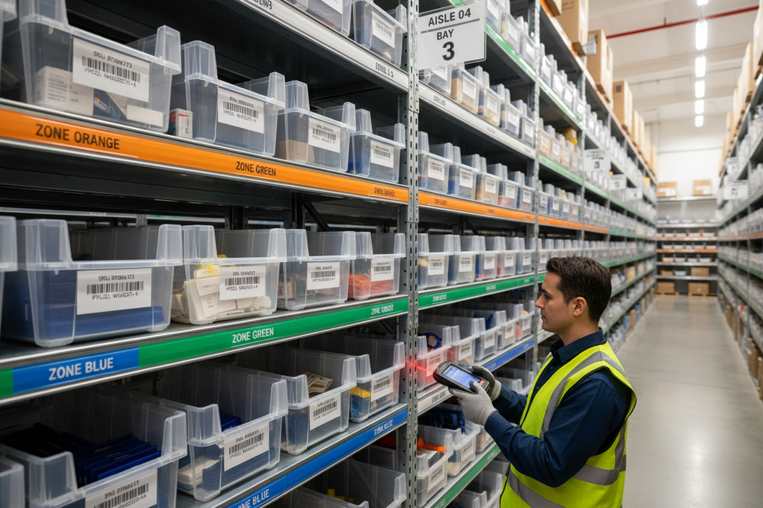 Warehouse Shelf Labeling Tips That Reduce Picking Errors