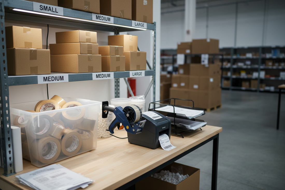 Shipping Supply Setup for Faster Daily Fulfillment