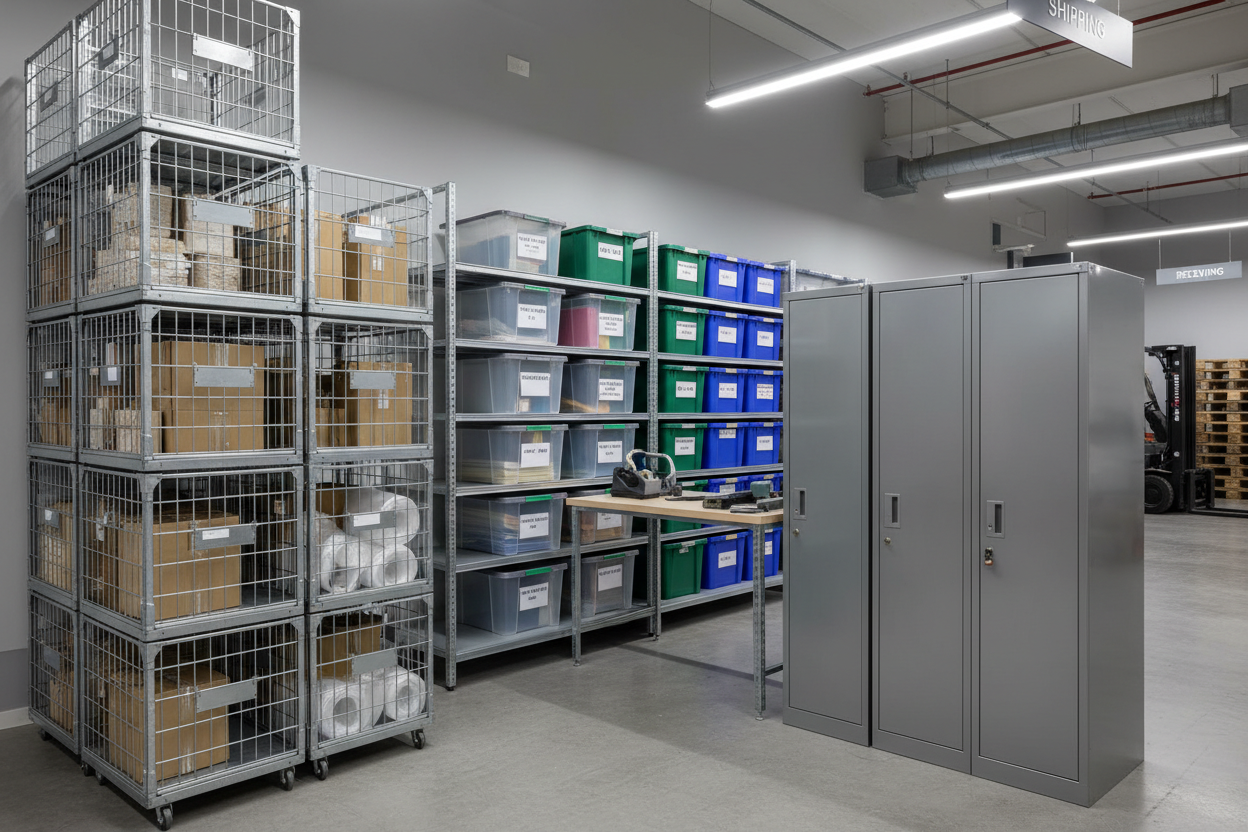 Storage Crates vs Cabinets: Which Works Better for Backroom Organization