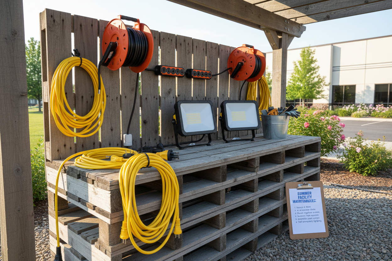 Facility Maintenance Supply Checklist for Summer