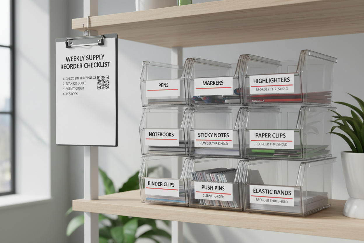 Office Supply Automation for Reordering