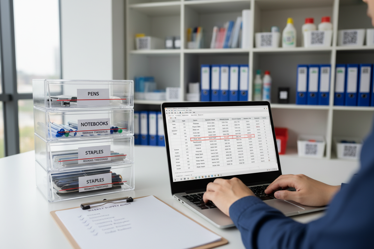 Office Supply Tracking Methods That Reduce Waste