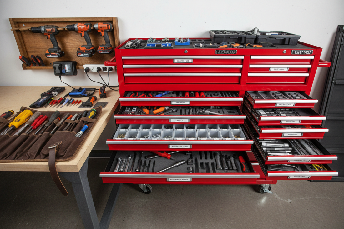 Tool Storage Setup for Efficiency