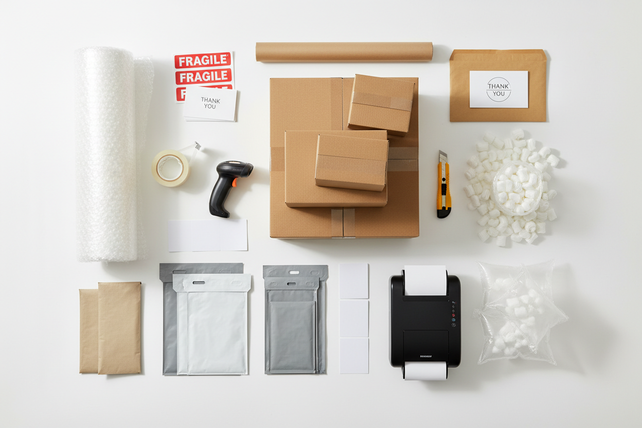Top 15 Must-Have Fulfillment Supplies for Amazon & Shopify Sellers in the US