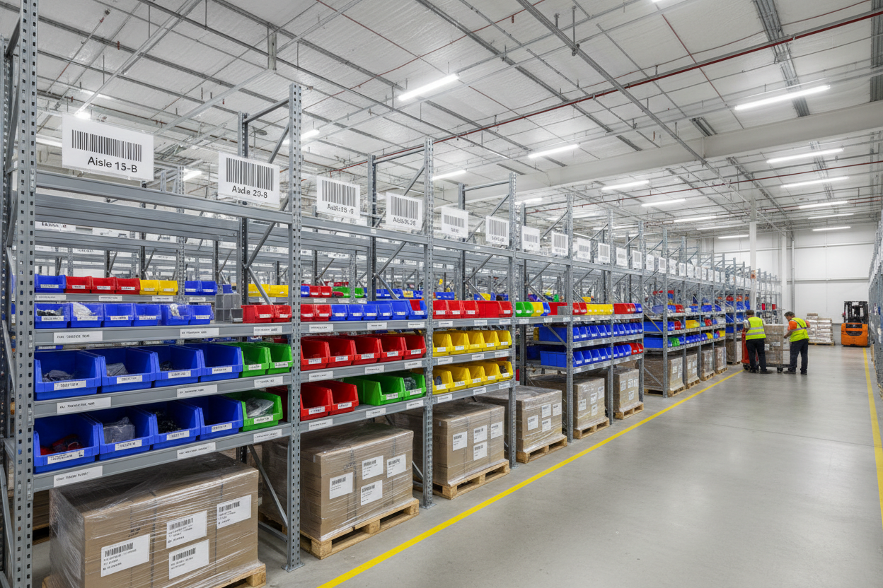 Warehouse Shelf and Bin Labeling Tips for Faster Picking