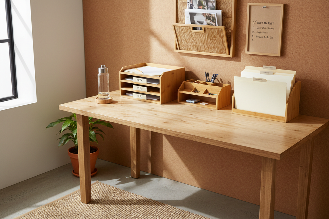 Workspace Decluttering Systems That Stick