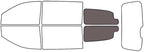Rvinyl Window Tint Kit Compatible with Dodge Grand Caravan 2008-2020 - Cargo Precut Kit - 35%