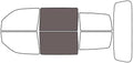Rvinyl Window Tint Kit Compatible with Dodge Nitro 2007-2011 - Back Precut Kit - 35%