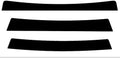 Rvinyl Window Tint Kit Compatible with Dodge Grand Caravan 2008-2020 - 5% - Single Ply No Bubble Film - Do it Yourself Vehicle Windshield Visor Strip