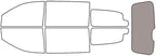 Rvinyl Window Tint Kit Compatible with Dodge Grand Caravan 2008-2020 - Rear Windshield Precut Kit - 35%