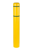 Innoplast BollardGard 7" x 52" Bollard Cover Yellow (Yellow Green Tape)