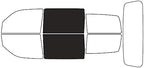 Rvinyl Window Tint Kit Compatible with Dodge Nitro 2007-2011 - Back Precut Kit - 20%