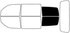 Rvinyl Window Tint Kit Compatible with Dodge Nitro 2007-2011 - Cargo - 5%