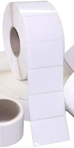 Custom Printed Shipping Labels with Your Logo, Image or Text Imprinted 1-Color Business Mailing Stickers, 4” x 3” Rolls (2000)