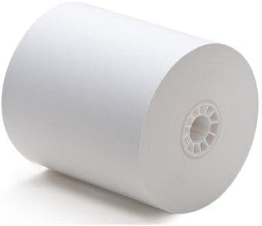 3" x 150' 1-Ply Bond Paper (50 Rolls/Case) - BPA Free