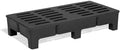 PolyMight Heavy-Duty Plastic Poly Dunnage Rack for Warehouses and Commercial Industrial Storage 60" x 30" x 12" with 2500 lb Capacity