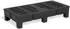 PolyMight Heavy-Duty Plastic Poly Dunnage Rack for Warehouses and Commercial Industrial Storage 60" x 30" x 12" with 2500 lb Capacity