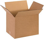 Secure Seal - 13x10x10 Pack of 50 Corrugated Cardboard Packing Shipping Mailing Moving Carton Boxes