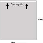 1000 PCS 7"x 10" Clear Packing List Envelopes Packing Slip Pouches Self-Adhesive Plastic Shipping/Mailing Pouch Enclosed Bags for Packing Slips Invoice Label