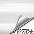 VViViD+ Satin Finish Premium Adhesive Vinyl Wrap Film (25ft x 5ft (White))