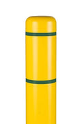 Innoplast BollardGard 7" x 52" Bollard Cover Yellow (Yellow Green Tape)