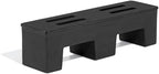 PolyMight Narrow Heavy-Duty Plastic Poly Dunnage Rack for Commercial Industrial Storage 60" x 16" x 16" with 2500 lb Capacity | For Wareshouse, Storage, and Merchandising