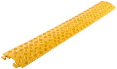 Electriduct Drop Trak Cable & Hose Protector Cord Cover - Small - Yellow