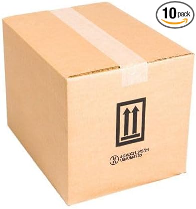 Air Sea Containers | Hazmat Box | Hazmat Shipping Box | Cardboard Shipping Boxes | Boxes For Packaging with Inner Dimensions: 17" x 12.5" x 12.5" | Corrugated Boxes | (Pack of 10)