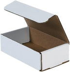 White Shipping Boxes 5x3x2 Heavy Duty, Lightweight, 5"L X 3"W X 2"H Foldable Corrugated Cardboard Mailer Boxes for Packaging Small Business Mailings Gifts Promotions Crafts Moving Box 50 Pack (300)